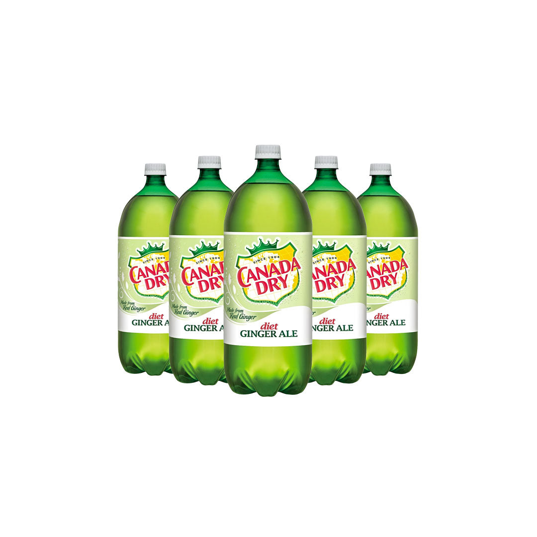 CANADA DRY DIET 2L X 8